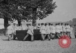 Image of Italian soldiers build pontoon bridge Italy, 1930, second 27 stock footage video 65675054983