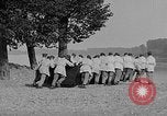 Image of Italian soldiers build pontoon bridge Italy, 1930, second 31 stock footage video 65675054983