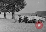 Image of Italian soldiers build pontoon bridge Italy, 1930, second 33 stock footage video 65675054983