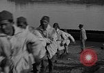 Image of Italian soldiers build pontoon bridge Italy, 1930, second 43 stock footage video 65675054983