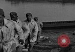 Image of Italian soldiers build pontoon bridge Italy, 1930, second 45 stock footage video 65675054983