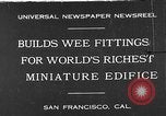 Image of Mother Katherine Larke miniature doll house San Francisco California USA, 1930, second 1 stock footage video 65675054984