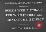Image of Mother Katherine Larke miniature doll house San Francisco California USA, 1930, second 6 stock footage video 65675054984