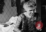 Image of Mother Katherine Larke miniature doll house San Francisco California USA, 1930, second 16 stock footage video 65675054984