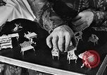 Image of Mother Katherine Larke miniature doll house San Francisco California USA, 1930, second 29 stock footage video 65675054984