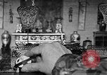 Image of Mother Katherine Larke miniature doll house San Francisco California USA, 1930, second 62 stock footage video 65675054984