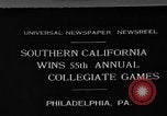 Immagine di 55Th annuale giochi collegiale Pennsylvania United States USA, 1931, secondo 1 filmato di repertorio 65675054986