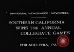 Immagine di 55Th annuale giochi collegiale Pennsylvania United States USA, 1931, secondo 7 filmato di repertorio 65675054986