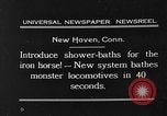 Image of shower bath for trains New Haven Connecticut USA, 1931, second 3 stock footage video 65675054989