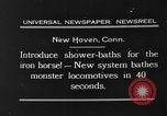 Image of shower bath for trains New Haven Connecticut USA, 1931, second 4 stock footage video 65675054989