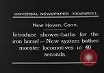 Image of shower bath for trains New Haven Connecticut USA, 1931, second 5 stock footage video 65675054989