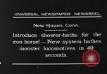 Image of shower bath for trains New Haven Connecticut USA, 1931, second 8 stock footage video 65675054989