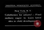 Image of mothers and babies New York City USA, 1931, second 1 stock footage video 65675054990