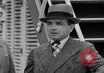 Standbild französischen Flieger Rossi und Codos Set Distance aufzeichnen Brooklyn New York City USA, 1933, aus Sekunde 15 historischem Filmmaterial Videoclip 65675054994