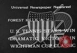 Immagine di Wight Cup torneo classico Forest Hills New York USA, 1933, secondo 3 filmato di repertorio 65675054996