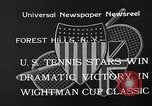 Immagine di Wight Cup torneo classico Forest Hills New York USA, 1933, secondo 4 filmato di repertorio 65675054996