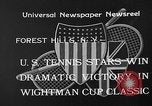Immagine di Wight Cup torneo classico Forest Hills New York USA, 1933, secondo 6 filmato di repertorio 65675054996
