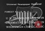 Immagine di Wight Cup torneo classico Forest Hills New York USA, 1933, secondo 9 filmato di repertorio 65675054996