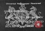 Immagine di Il Royal Yacht Squadron Regata Cowes Inghilterra Regno Unito, 1933, secondo 1 filmato di repertorio 65675054997