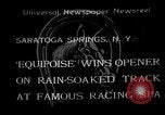 Image of Equipoise wins race Saratoga Springs New York USA, 1933, second 1 stock footage video 65675054999