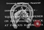 Image of Equipoise wins race Saratoga Springs New York USA, 1933, second 5 stock footage video 65675054999