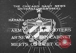 Image of Cuban Cabinet Havana Cuba, 1933, second 4 stock footage video 65675055001