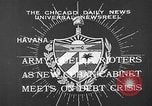 Image of Cuban Cabinet Havana Cuba, 1933, second 8 stock footage video 65675055001