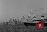 Image of Italian liner Rex New York City USA, 1933, second 37 stock footage video 65675055002