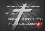 Standbild Autos gesegnet Baldwin New York USA, 1933, aus Sekunde 6 historischem Filmmaterial Videoclip 65675055004