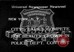 Standbild Messe baby Contest New York City USA, 1933, aus Sekunde 1 historischem Filmmaterial Videoclip 65675055005