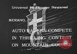 Standbild auto race Meran Italien, 1933, aus Sekunde 9 historischem Filmmaterial Videoclip 65675055006
