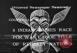 Standbild Native American Indian canoe Race Coupeville Washington USA, 1933, aus Sekunde 5 historischem Filmmaterial Videoclip 65675055007