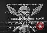 Standbild Native American Indian canoe Race Coupeville Washington USA, 1933, aus Sekunde 8 historischem Filmmaterial Videoclip 65675055007