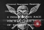 Standbild Native American Indian canoe Race Coupeville Washington USA, 1933, aus Sekunde 9 historischem Filmmaterial Videoclip 65675055007