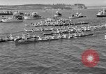 Standbild Native American Indian canoe Race Coupeville Washington USA, 1933, aus Sekunde 23 historischem Filmmaterial Videoclip 65675055007