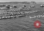 Standbild Native American Indian canoe Race Coupeville Washington USA, 1933, aus Sekunde 25 historischem Filmmaterial Videoclip 65675055007