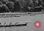 Standbild Native American Indian canoe Race Coupeville Washington USA, 1933, aus Sekunde 27 historischem Filmmaterial Videoclip 65675055007