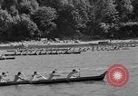 Standbild Native American Indian canoe Race Coupeville Washington USA, 1933, aus Sekunde 28 historischem Filmmaterial Videoclip 65675055007