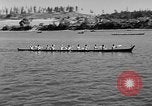 Standbild Native American Indian canoe Race Coupeville Washington USA, 1933, aus Sekunde 48 historischem Filmmaterial Videoclip 65675055007
