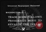 Standbild Gold Reserve Act Washington DC USA, 1934, aus Sekunde 7 historischem Filmmaterial Videoclip 65675055010