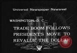 Standbild Gold Reserve Act Washington DC USA, 1934, aus Sekunde 8 historischem Filmmaterial Videoclip 65675055010