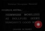 Immagine di Dollfuss Engelburt Innsbruck in Austria, 1934, secondo 5 filmato di repertorio 65675055026
