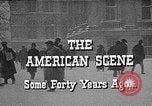 Immagine di Tempesta di neve nella città americana New York City USA, 1920, secondo 52 filmato di repertorio 65675055031