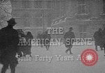 Immagine di Tempesta di neve nella città americana New York City USA, 1920, secondo 53 filmato di repertorio 65675055031