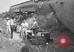 Immagine di Bruciato crollato ponte traliccio ferroviario Olmito Texas USA, 1915, secondo 11 filmato di repertorio 65675055033