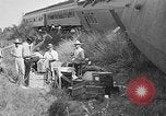 Immagine di Bruciato crollato ponte traliccio ferroviario Olmito Texas USA, 1915, secondo 13 filmato di repertorio 65675055033