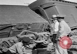 Immagine di Bruciato crollato ponte traliccio ferroviario Olmito Texas USA, 1915, secondo 20 filmato di repertorio 65675055033