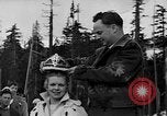 Image of Pacific Northwest Ski Jumping Championship Oregon Mount Hood USA, 1935, second 9 stock footage video 65675055048