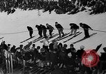 Image of Pacific Northwest Ski Jumping Championship Oregon Mount Hood USA, 1935, second 21 stock footage video 65675055048