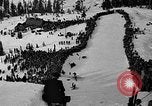 Image of Pacific Northwest Ski Jumping Championship Oregon Mount Hood USA, 1935, second 35 stock footage video 65675055048